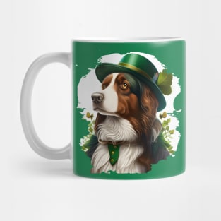 Dog Waiting For St. Patrick's Day Mug